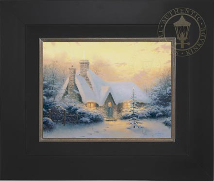 Christmas Tree Cottage, by Thomas Kinkade