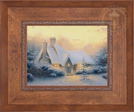 Christmas Tree Cottage, by Thomas Kinkade